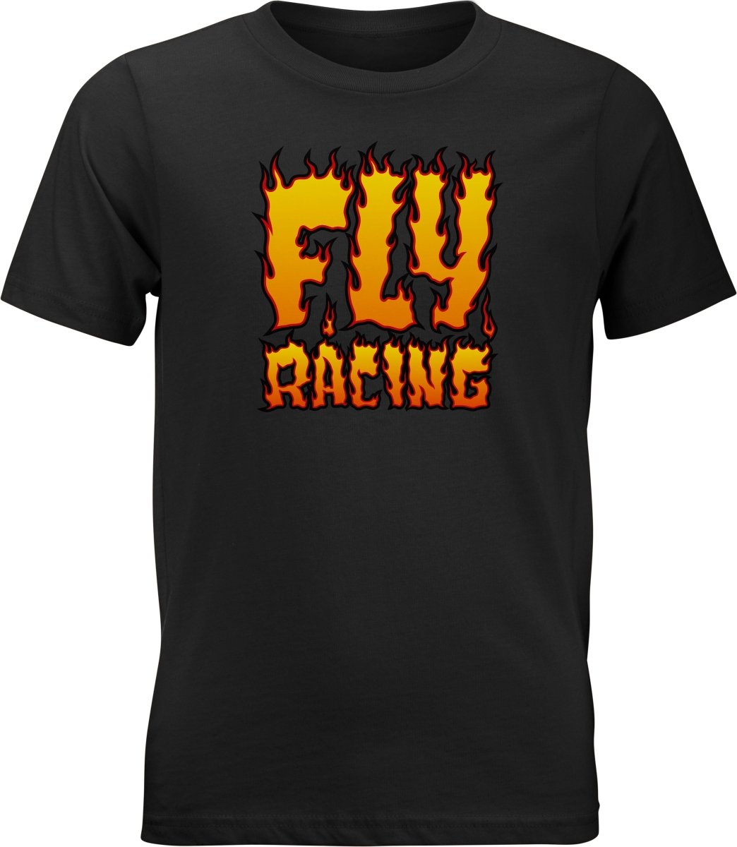 FLY RACING - YOUTH FIRE TEE - 352-0653YL - 191361242342