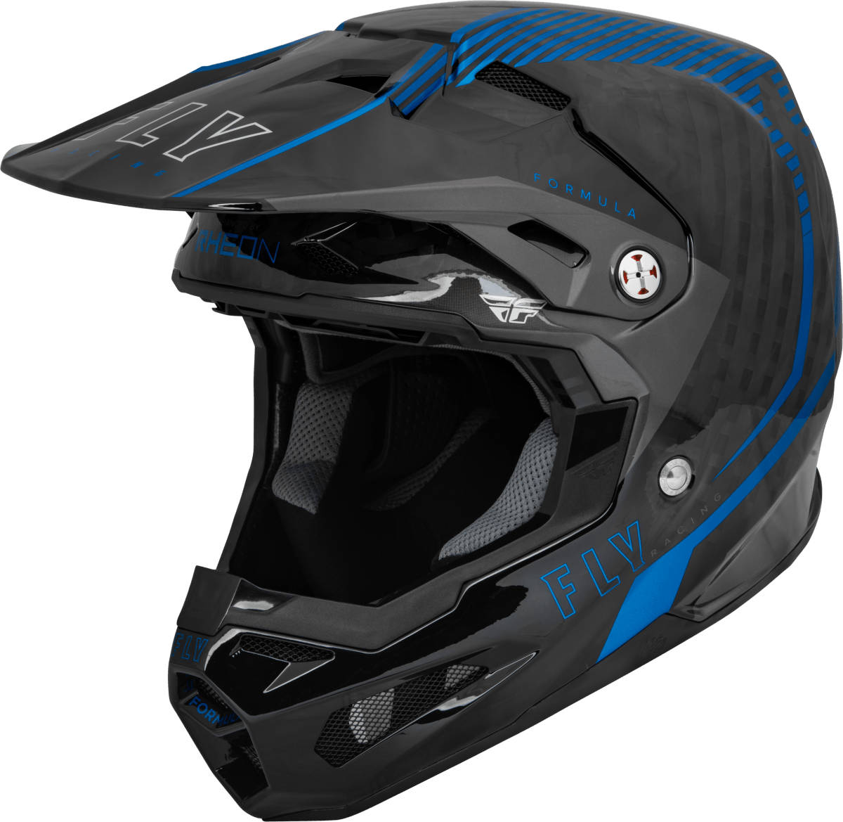 FLY RACING - YOUTH FORMULA CARBON TRACER HELMET - 73-4440YL - 191361352348